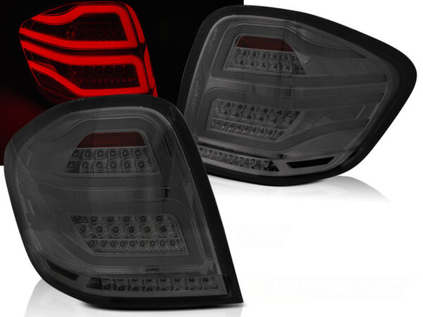 Baklykter Mercedes M-Class W164 05-08 LED Bar Røykfarget – for original LED – bilde 1 av 2