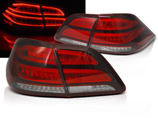 Baklykter Mercedes M-Class W166 11-15 LED Rød/Hvit – bilde 1 av 2