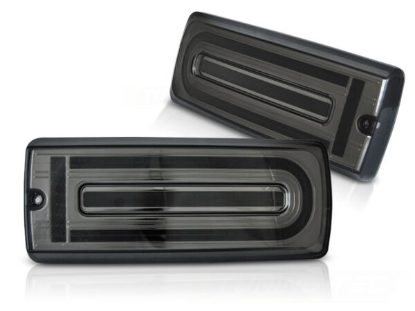 Baklykter Mercedes W463 G-CLASS 90-18 LED Bar SEQ Røykfarget – bilde 2 av 2