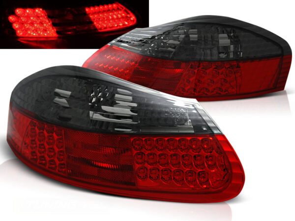 Baklykter Porsche BOXSTER 96-04 LED Rød/Røykfarget – bilde 1 av 2