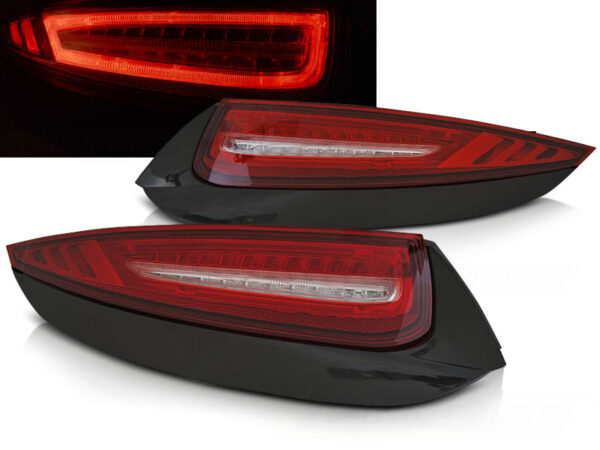 Baklykter Porsche 911 997 09-12 LED Rød/Hvit – bilde 1 av 2