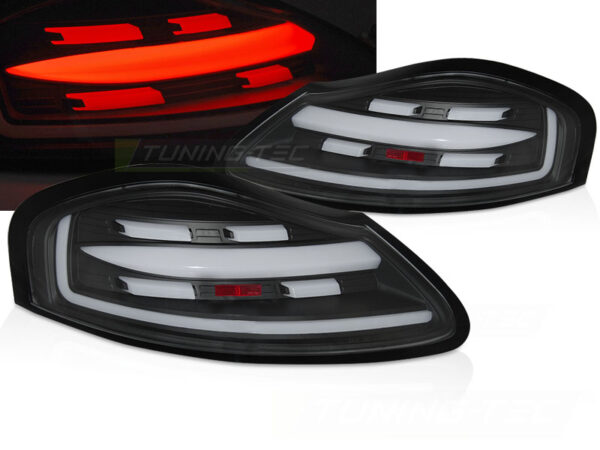Baklykter Porsche BOXSTER 986 96-04 LED Bar SEQ Svart – bilde 1 av 2
