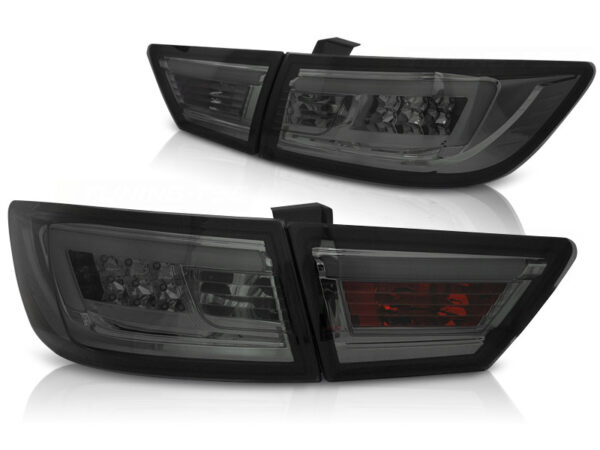 Baklykter Renault CLIO IV 13-16 Hatchback LED Bar Røykfarget – bilde 2 av 2