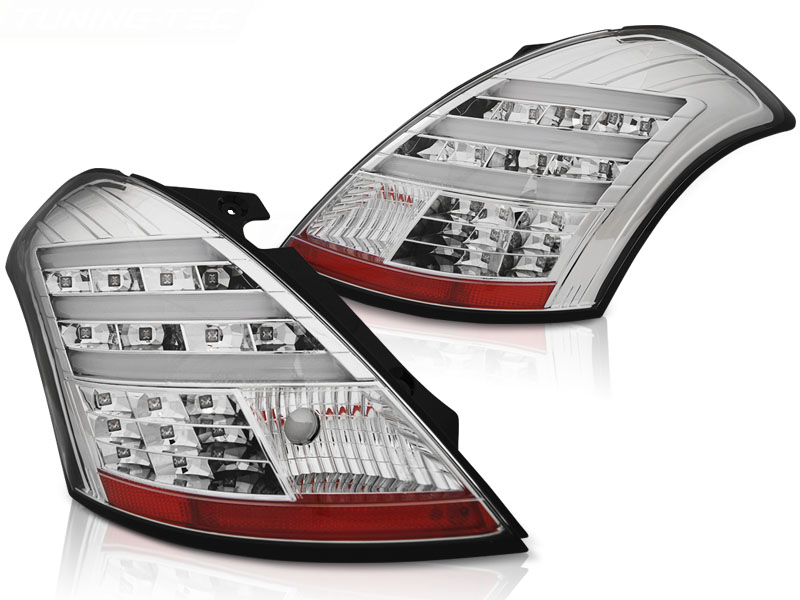 Baklykter Suzuki Swift 10- Chrome Led Bar - Bilde 2