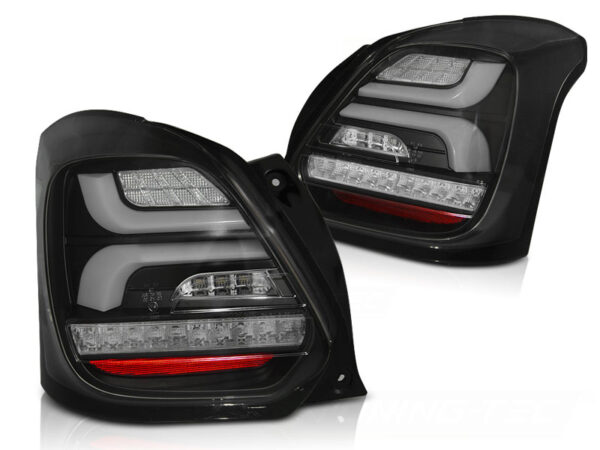 Baklykter Suzuki SWIFT VI 17-23 LED Bar SEQ Svart – for original LED – bilde 2 av 2