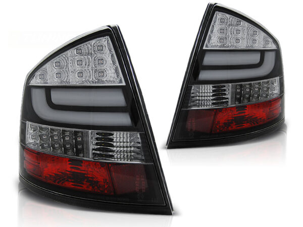 Baklykter Skoda Octavia II Sedan 04-12 LIFTBACK LED Bar Svart – bilde 2 av 2