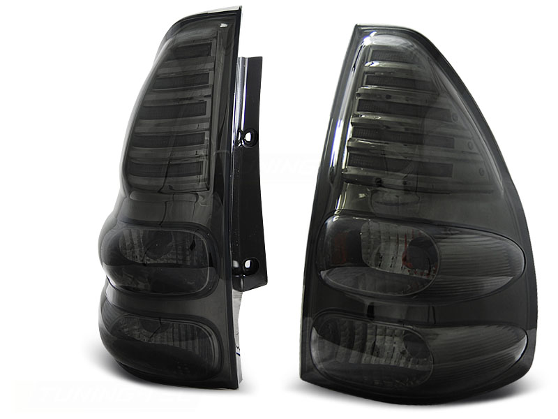 Baklykter Toyota Land Cruiser 120 03-09 Smoke Led - Bilde 2
