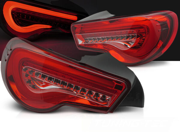 Baklykter Toyota GT86 12-21 LED Bar SEQ Rød – bilde 1 av 2