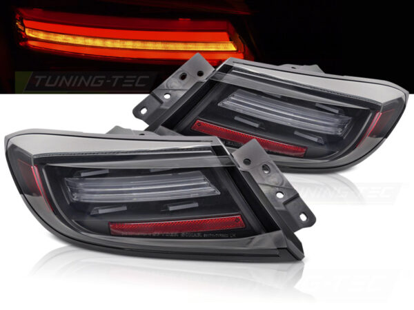 Baklykter Toyota GR86 21- LED Bar SEQ Svart – bilde 1 av 2
