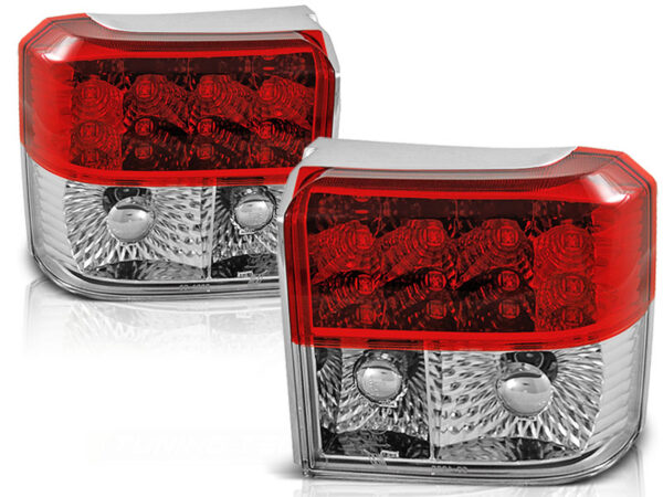 Baklykter VW T4 90-03.03 TRANSPORTER, CARAVELLE, MULTIVAN LED Rød/Hvit – bilde 2 av 2