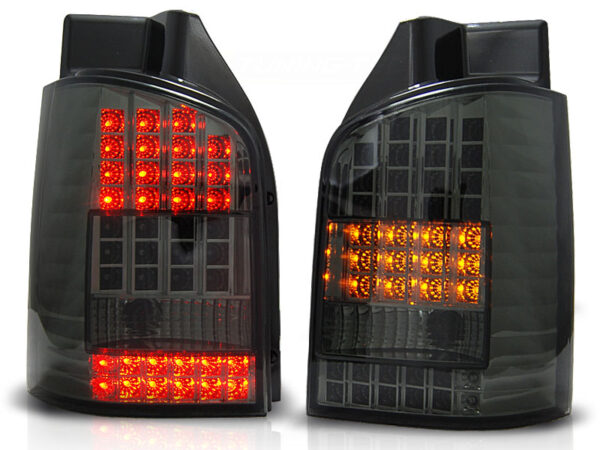 Baklykter VW T5 04.03-09 Bakluke LED Røykfarget