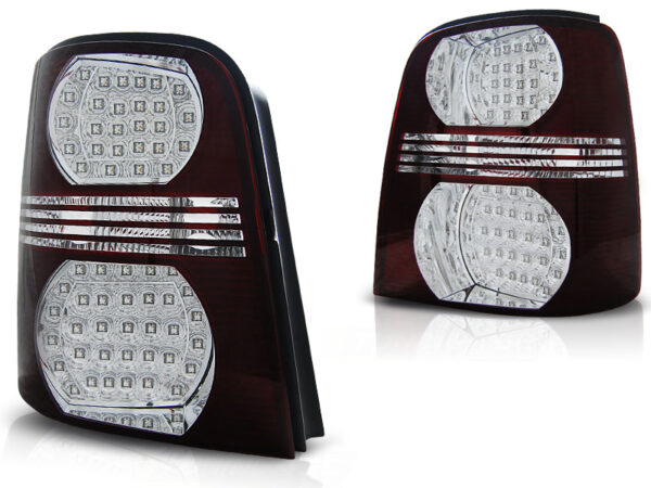 Baklykter VW TOURAN 02.03-10 LED Rød/Hvit – bilde 2 av 2