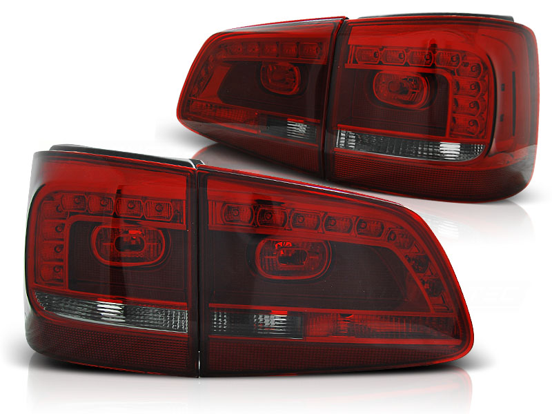 Baklykter VW Touran 08.10- Led Red Smoke - Bilde 2