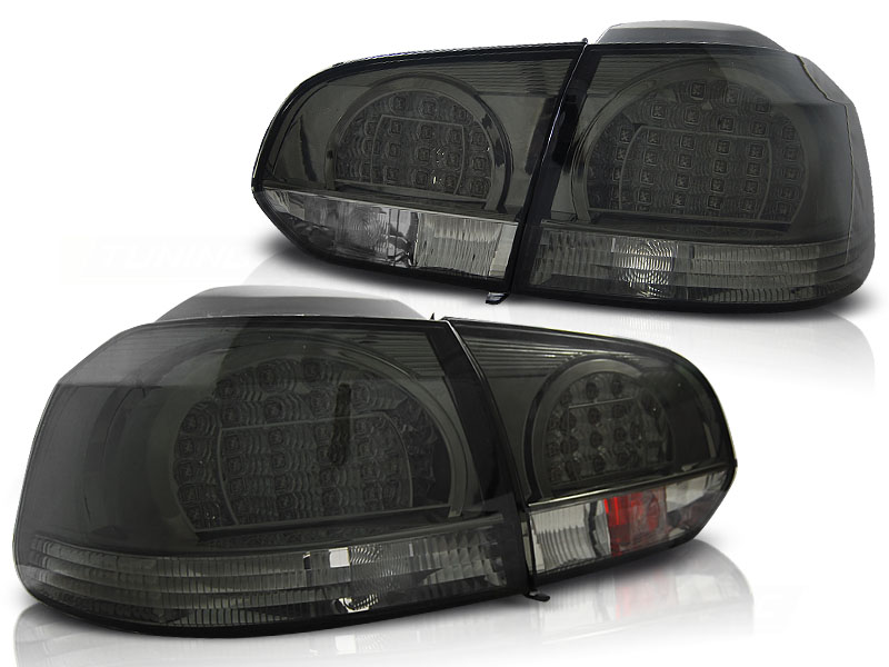 Baklykter VW Golf 6 10.08-12 Led Smoke - Bilde 2