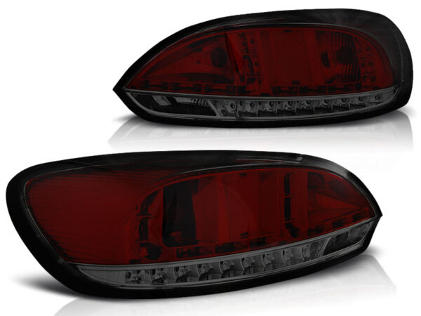 Baklykter VW Scirocco III 08-04.14 LED Rød/Røykfarget – bilde 2 av 2