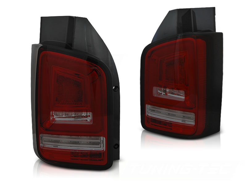 Baklykter VW T6 15-19 TR Led Bar Red Smoke Seq - Bilde 2