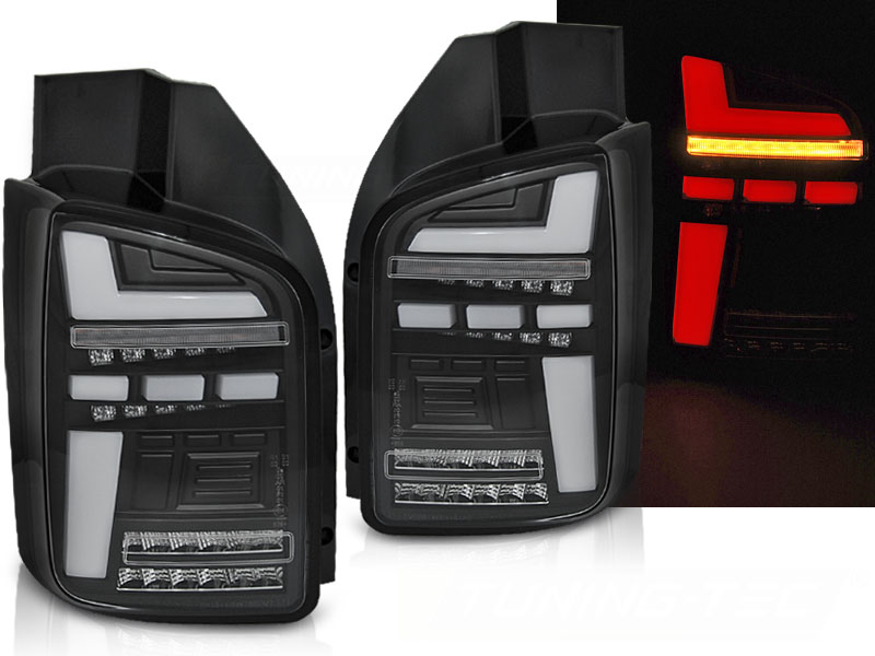 Baklykter VW T6 15-19 OEM Pære Led Bar Black Seq