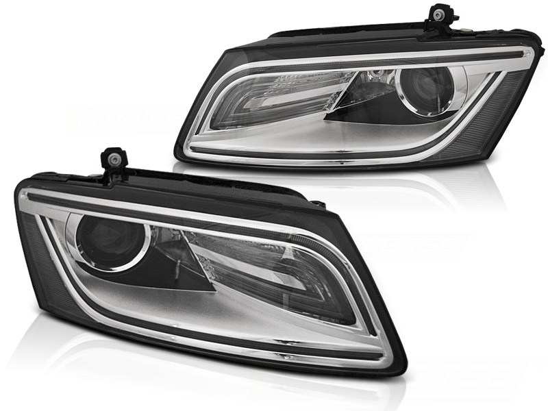 Frontlykter Audi Q5 08.12-17 True Drl Chrome - Bilde 2