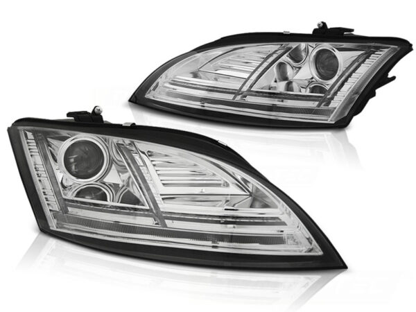 Frontlykter Audi TT 10-14 8Jwith AFS Xenon LED DRL Krom SEQ – bilde 2 av 2