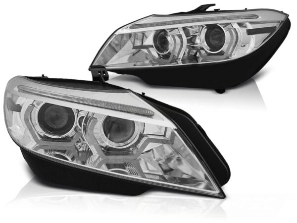 Frontlykter BMW Z4 E89 09-13 Xenon LED DRL Krom AFS SEQ – med AFS – bilde 2 av 2