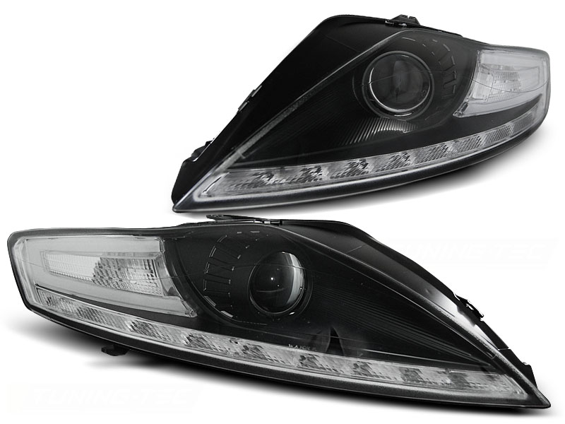 Frontlykter Ford Mondeo 07.07-11.10 Daylight Black - Bilde 2