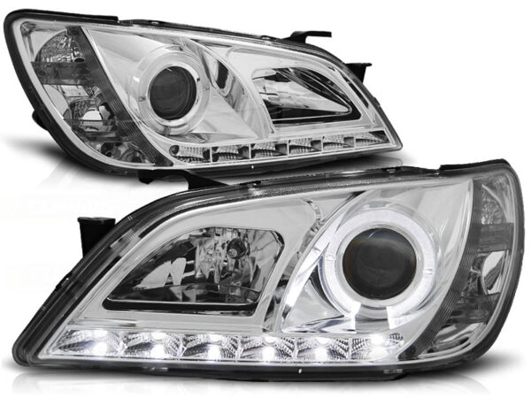 Frontlykter Lexus IS 01-05 Daylight Krom – bilde 2 av 2