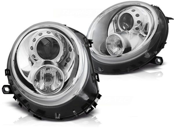 Frontlykter BMW MINI (Cooper) 06-14 Krom