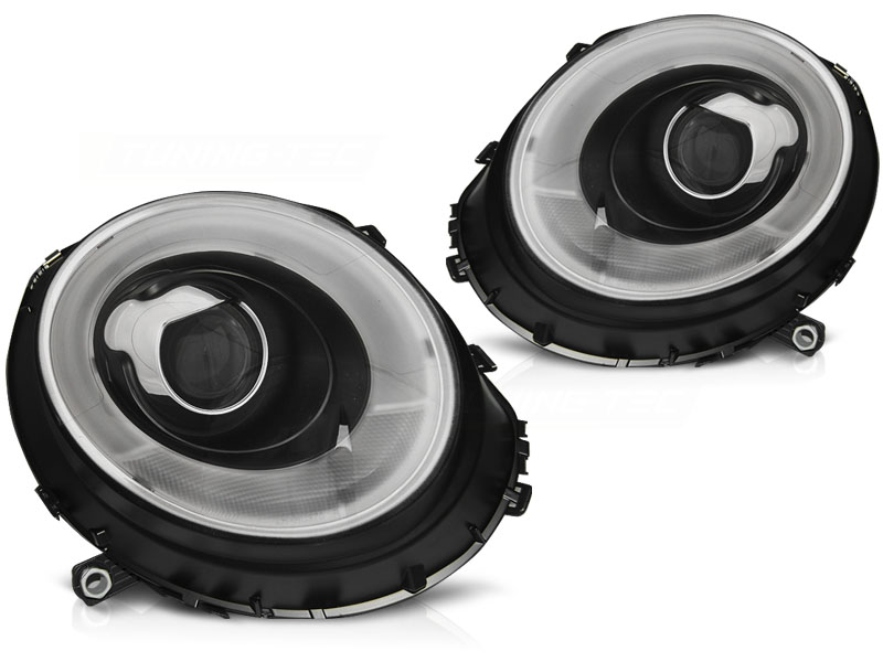 Frontlykter Mini (cooper) 06-14 Tube Lightl Black - Bilde 2