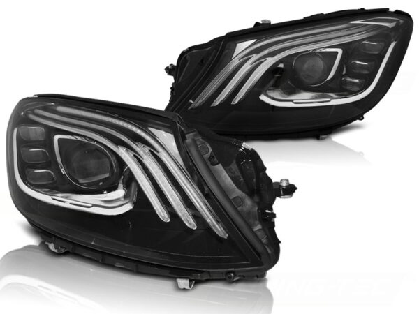 Frontlykter Mercedes W222 13-17 LED Svart