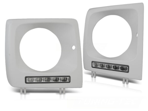 Frontlykter Mercedes W461,W463 01-12 LED DRL Unpainted – bilde 2 av 2