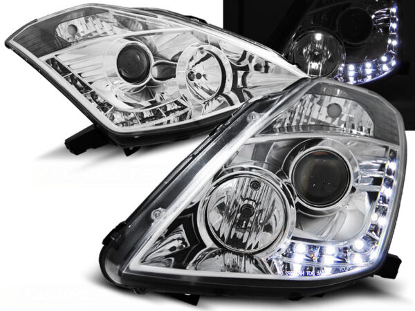 Frontlykter Nissan 350Z 03-05 D2S Daylight Krom – bilde 1 av 2