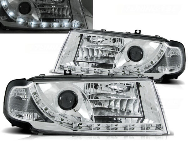 Frontlykter Skoda Octavia I 08.00-10 Daylight Krom – bilde 1 av 2