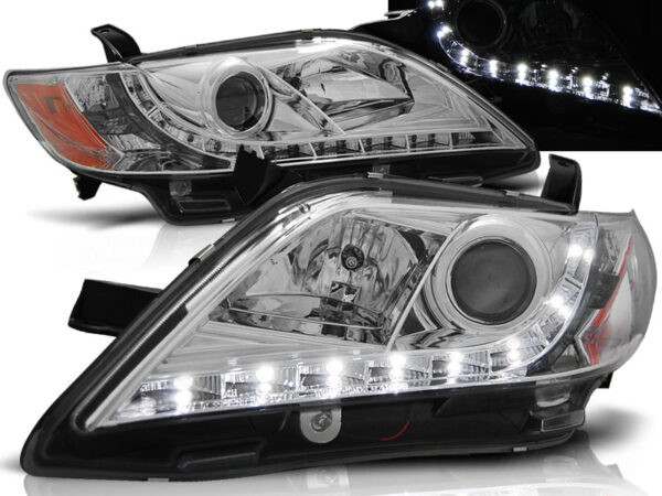 Frontlykter Toyota Camry 6 Xv40 06-09 Daylight Krom – bilde 1 av 2