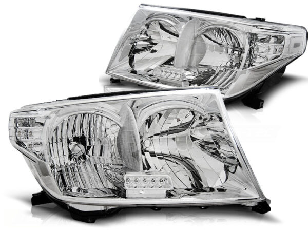 Frontlykter Toyota Land Cruiser Fj200 07-12 Krom LED – bilde 2 av 2