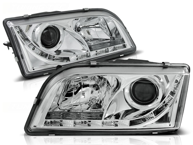 Frontlykter Volvo S40 / v40 02.96-12.03 Daylight Chrome - Bilde 2
