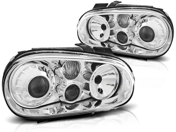 Frontlykter VW Golf 4 09.97-09.03 Sport Krom