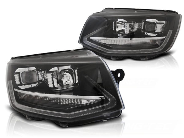 Frontlykter VW T6 15-19 TRU DRL Svart – bilde 2 av 2