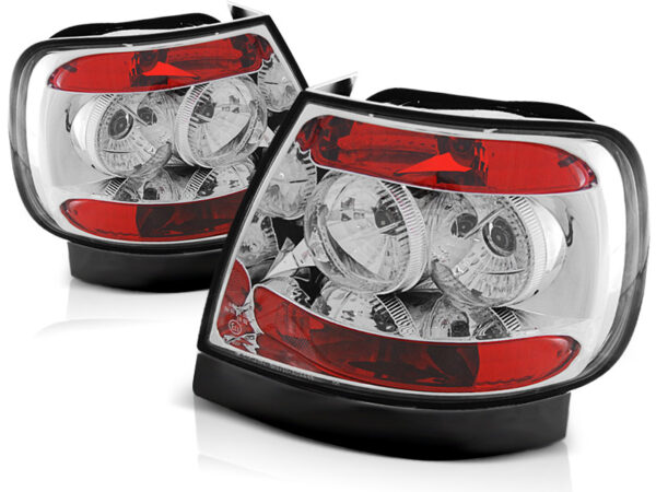 Baklykter Audi A4 11.94-09.00 Chrome
