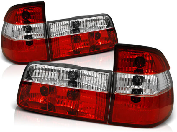 Baklykter Bmw E39 09.95-08.00 Touring Red White