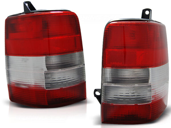 Baklykter Jeep Grand Cherokee ZJ 93-99 Red White