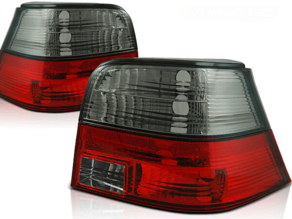 Baklykter VW Golf 4 09.97-09.03 Red Smoke