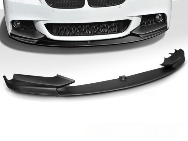Frontleppe BMW F10/F11/F18 11-16 Performance Style M-Tech Matt Svart – bilde 1 av 2