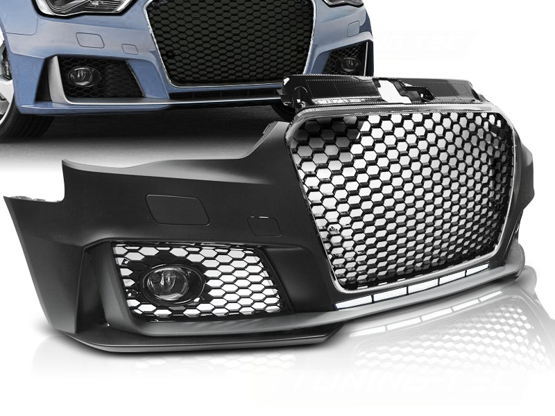 Støtfanger Audi A3 12-16 Sport Chrome