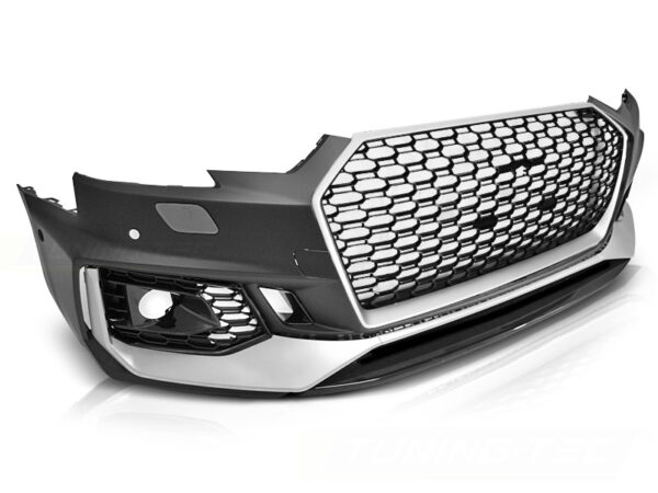 Frontfanger Audi A4 B9 08.15-19 Sport Silver Black – bilde 2 av 2