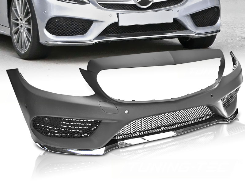 Støtfanger Mercedes W205 14-18 Sport PDC