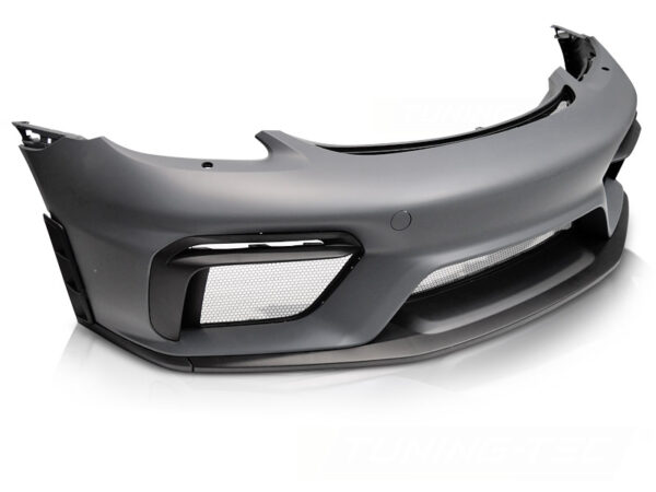 Frontfanger Porsche Cayman / Boxster 718 16- Sport Style med lyktespylerhull