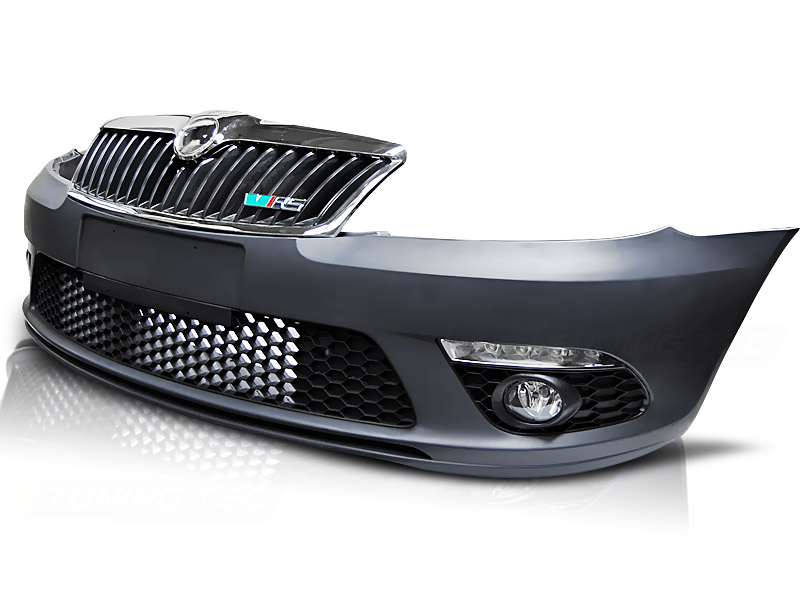 Støtfanger Skoda Octavia II Facelift 09-13 Sport