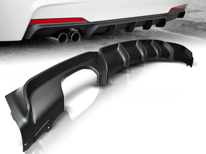 Diffuser Bmw F30 / F31 MP Single Outlet Twin Lyddemper