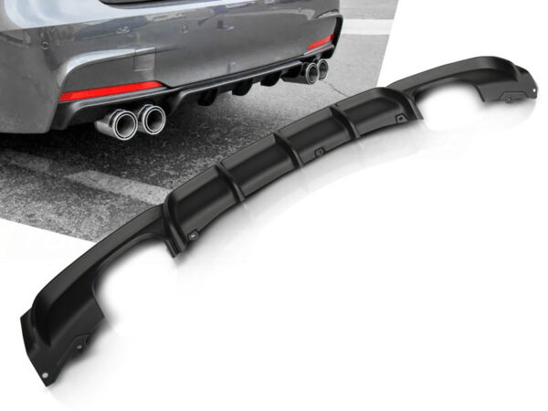 Diffuser BMW F30 F31 M-Performance Quad Utgang – bilde 1 av 2