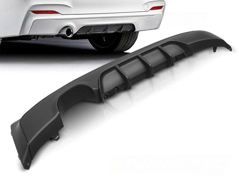 Diffuser Bmw F22 / F23 MP Single Outlet Twin Muffe